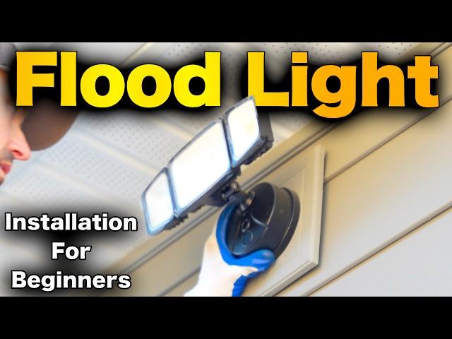 How To Install A Flood Light - BEGINNERS GUIDE