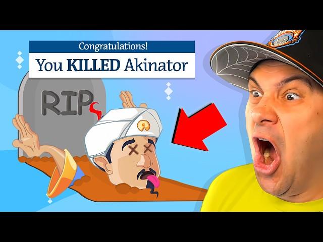 RIP Akinator... (I Killed Him...?)