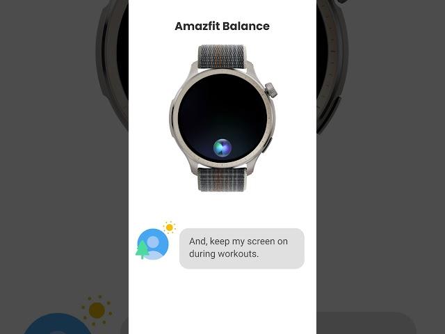 Zepp Flow™ on the Amazfit Balance