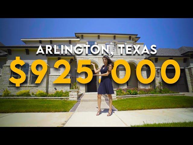 Touring a $925,000 Arlington Texas Luxury Home