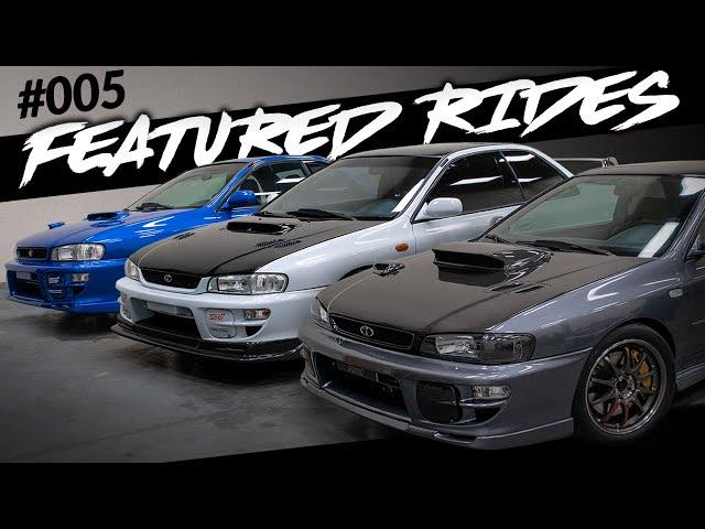 Featured Rides 005: Three Ultra-Clean and Swapped GC8's - Boosti.Bois