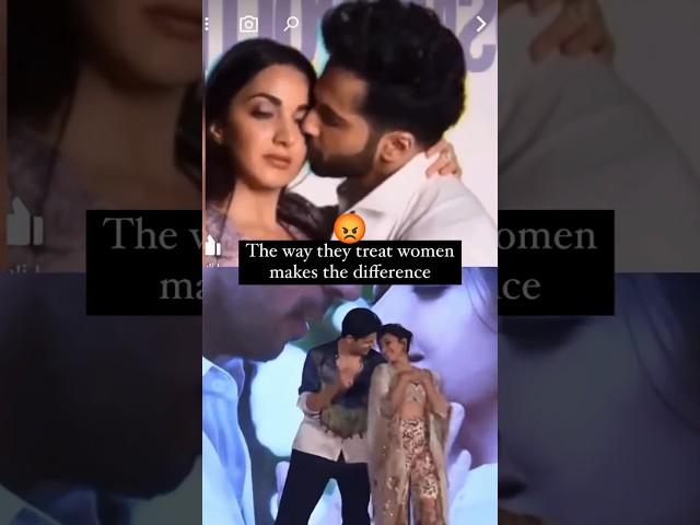 A Big Difference - SID is not even Touching any female Costar and look at Kiara is she allowing?