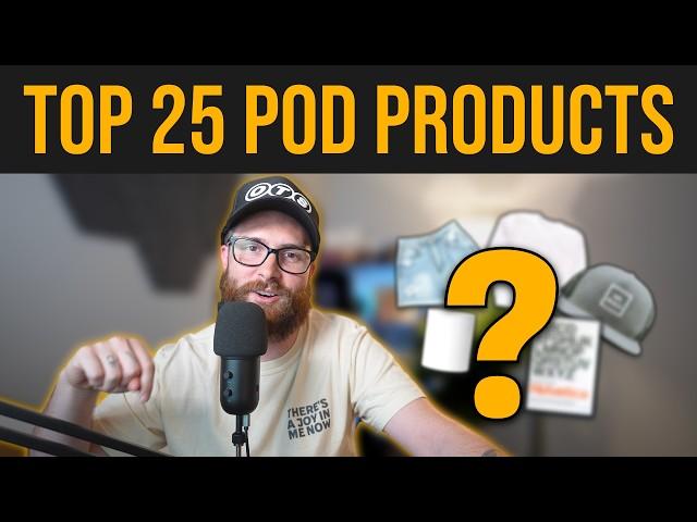 Printful's Top 25 Best Selling Print On Demand Products | Do They Really Sell? 