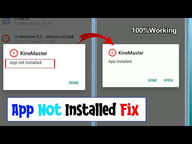 How to fix app not installed android apk|App Not Installed Problem Fixed new method#Technicial_Tasir