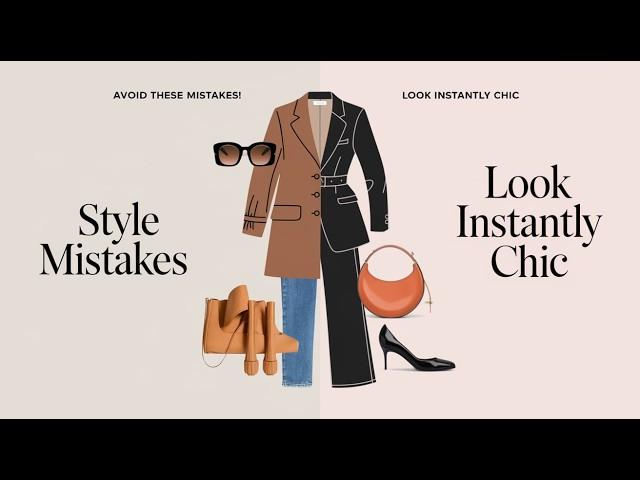 Style mistakes women over 50 should avoid | 3 Easy Ways to Look Instantly Chic