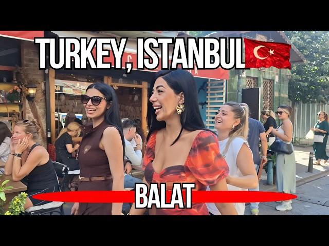 TURKEY  Istanbul 4K Walking Tour | Explore Historic Colorful Houses in Balat 2024