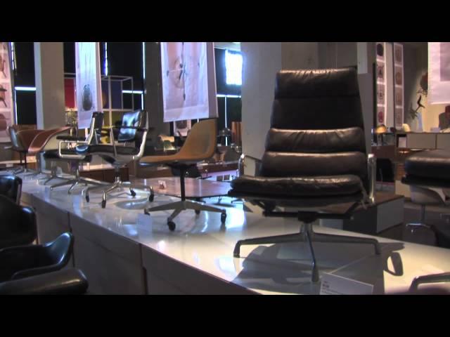 Collecting Vintage Eames Designs:  Examination of a Rare Eames leather chair