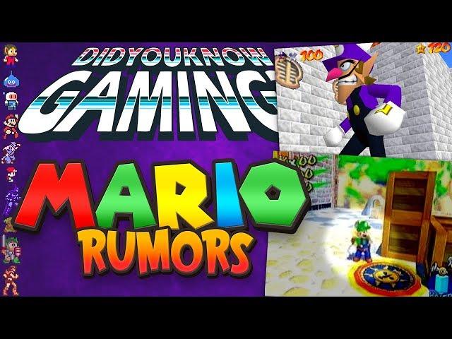 A Complete History of Mario Rumors - Did You Know Gaming? Feat. Remix