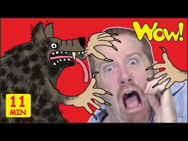 Haunted House for Kids + MORE Halloween Stories for Children from Steve and Maggie | Wow English TV