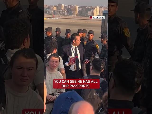 “we’re being forced into the plane”