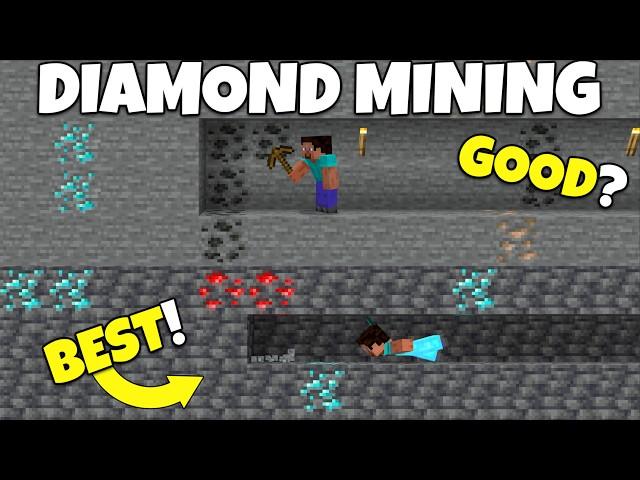 The BEST Way To Find Diamonds In Minecraft 1.21! Bedrock & Java