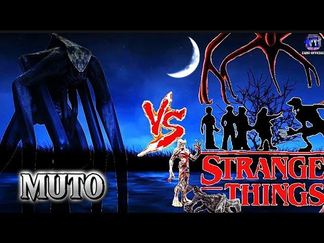 MUTO (MONSTERVERSE) VS STRANGER THINGS (MIND FLAYER)