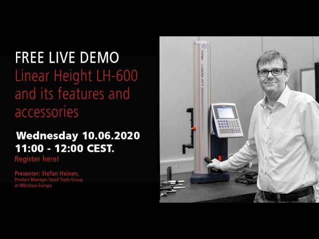 LH-600 Live Demonstration | June, 2020