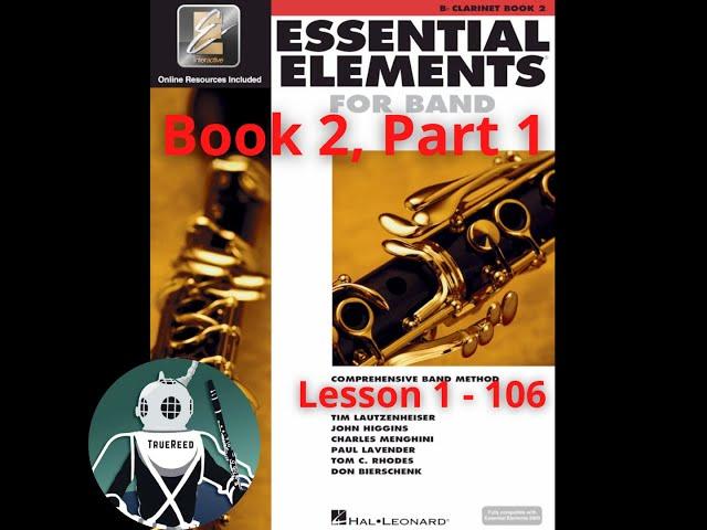 Essential Elements - Clarinet Book 2, Part 1