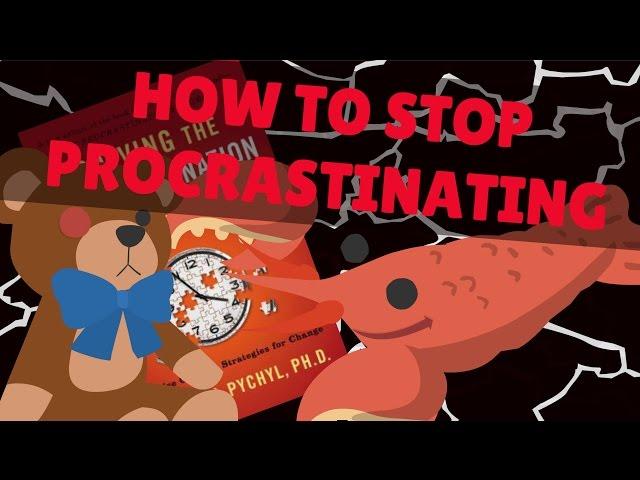 How to Stop Procrastinating | Solving the Procrastination Puzzle Animation Notes