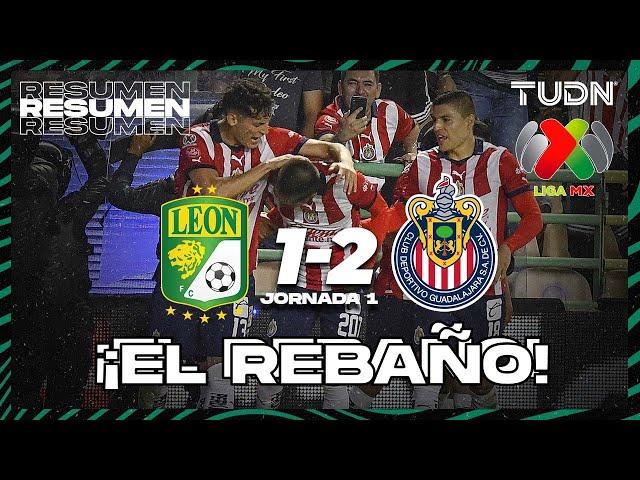 Resumen y goles | León 1-2 Chivas | AP2023-J1 | Liga Mx | TUDN