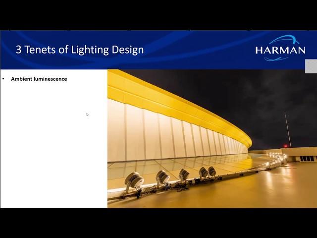 Harman Professional India Webinar | Martin Entertainment Lighting Technique