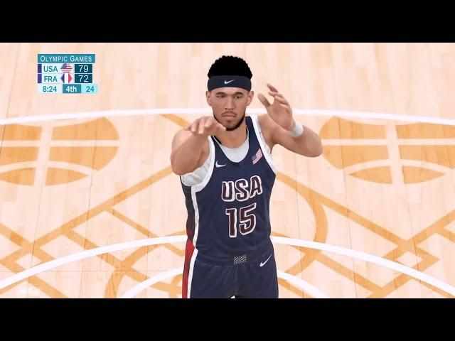  LIVE NOW! USA vs France Full Game | 2024 Olympic Men's Basketball Live | Gold Medal Game | 2K24