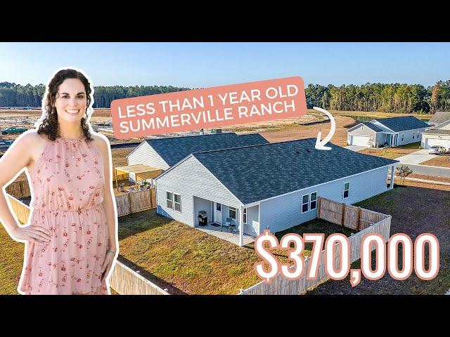 MOST AFFORDABLE Homes in Charleston SC Suburbs | Almost New Construction in Summerville's Cane Bay