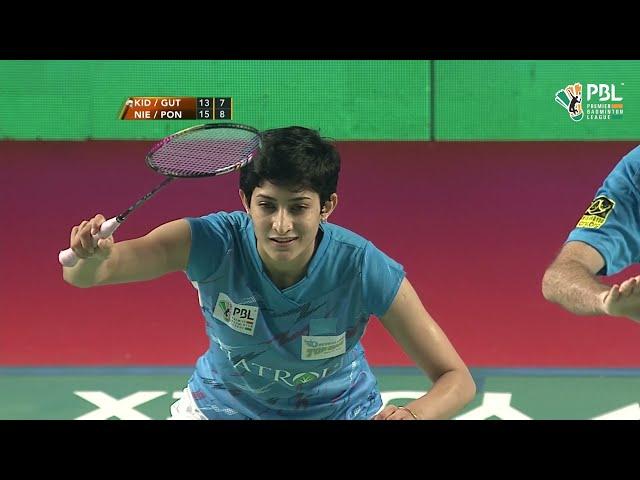 Ashwini Ponnappa & Joachim Nielsen vs Jwala Gutta & Markis kiddo | Badminton