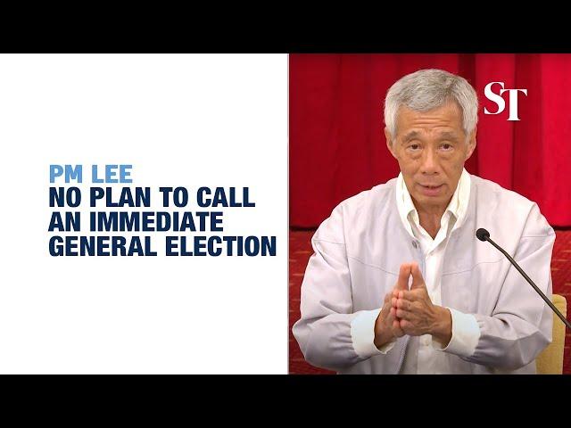 PM Lee on comparisons to Michael Palmer issue and implications on the next general election