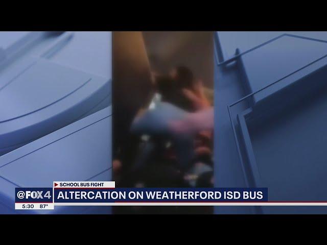 Brawl between parents, students aboard Weatherford ISD bus under investigation