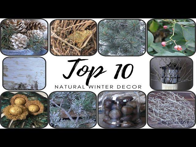 'On The Fly...DIY' Natural Winter Décor