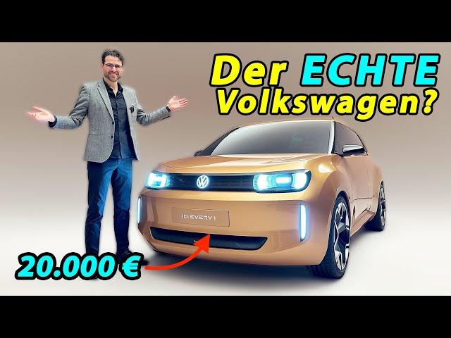 Dieser 20.000 Euro VW ID1 oder ID up! ist der erste Volkswagen mit Rivian-Technologie!