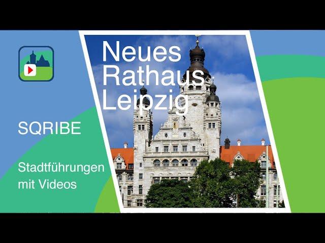 Neues Rathaus von Leipzig - wie ein mittelalterliches Schloss