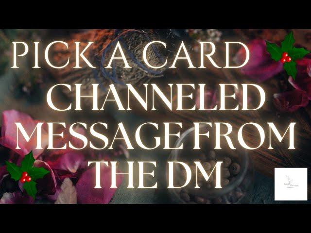 CHANNELED MESSAGE FROM THE TWINFLAME DM! PICK A CARD READING #tarot #pickacard #twinflame 