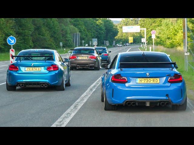 Cars Leaving Nürburgring Tankstelle! LOUD GOLF R, GTR, IS200 V8, 992 GT3 RS, 650HP M3 E90, Viper..