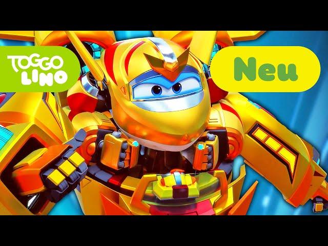 Super Wings | Der Goldene Roboter | Ganze Folge | Toggolino Serien