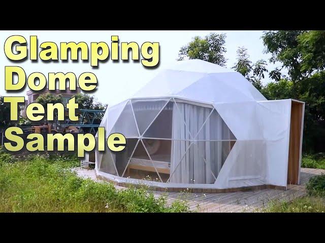 Luxury Glamping Dome with Bathroom