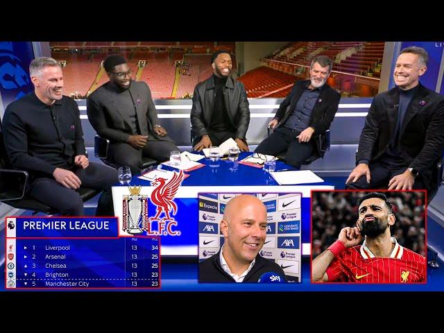 Liverpool vs Man City 2-0 Roy Keane Go Crazy reacts to Arne Slot  Salah Contract and Title Race