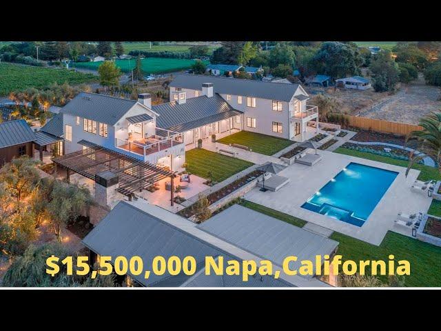 Inside this EPIC Napa California Estate($15 Million Dream Home)