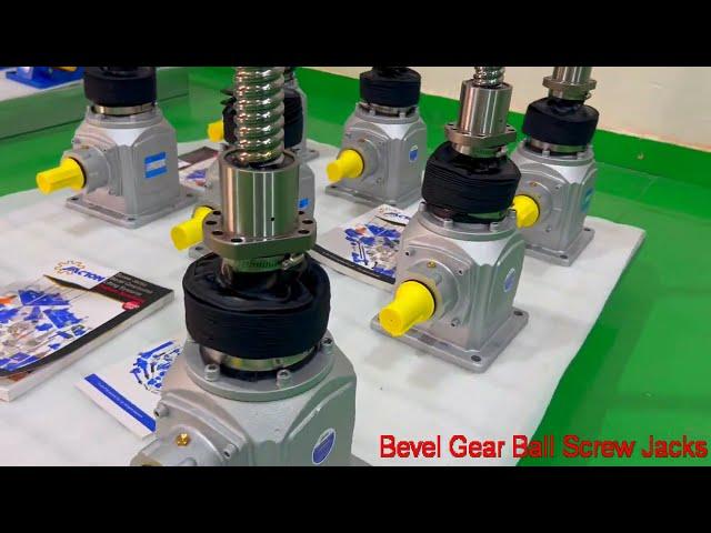 bevel gears for actuators - быстроподъемный винтовой домкрат с конической передачей - screw jacks