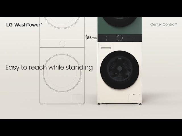 LG WashTower™ | All in One Center Control