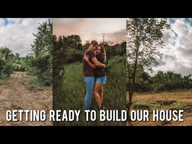 WE ARE BUILDING A HOUSE || young couple clears property getting ready to build a house