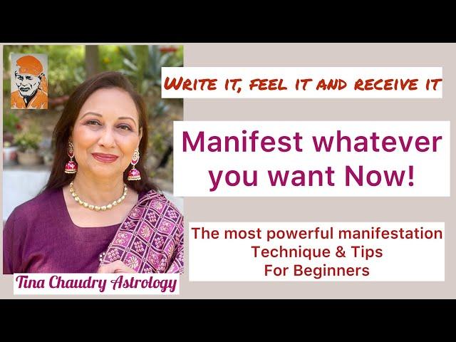 Manifest your deepest Desire/Manifestation for Beginners