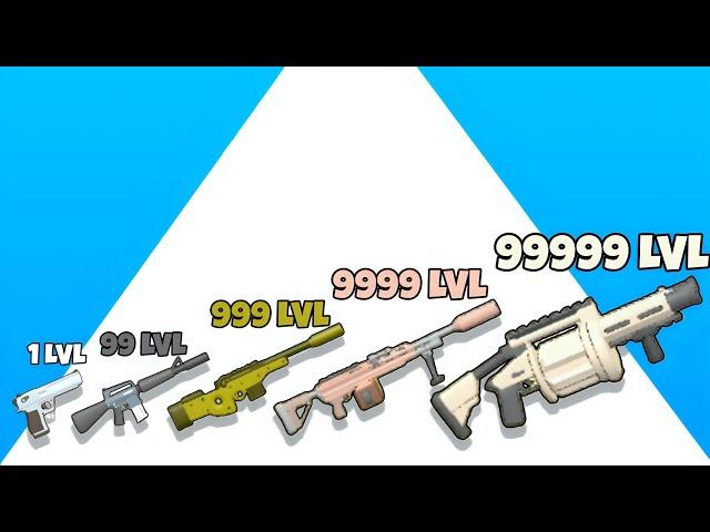 LEVEL UP Spin Gun In Weapon Spin Game