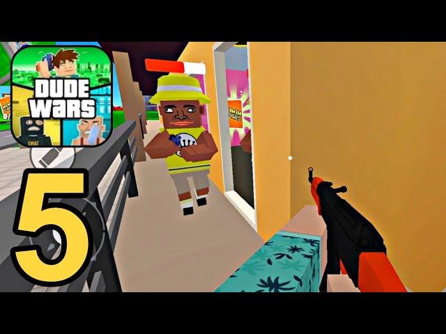 Dude Wars: Pixel FPS Shooter - Gameplay Walkthrough Part 5 ( Android,iOS )