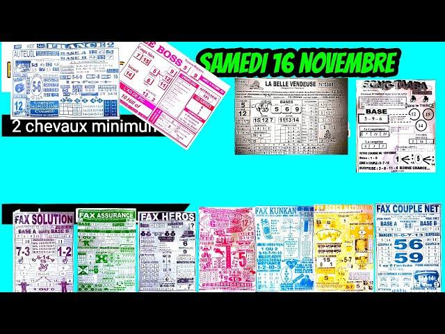 Analyse des journaux de samedi 16 novembre 2024