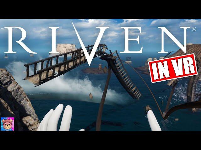 I played the RIVEN REMAKE in virtual reality