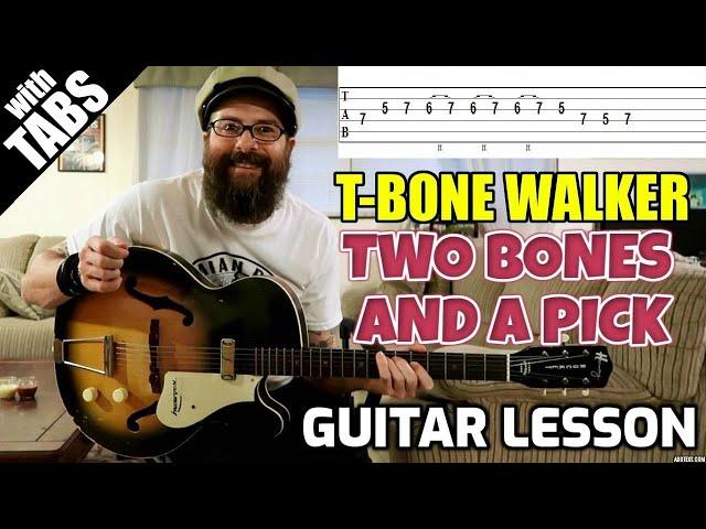 T-Bone Walker Licks - Jump Blues Lesson w/tabs