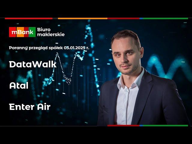 Pierwsza sesja w nowym roku zakończyła się wzrostami na GPW |Poranny przegląd spółek 03.01.2025 r.