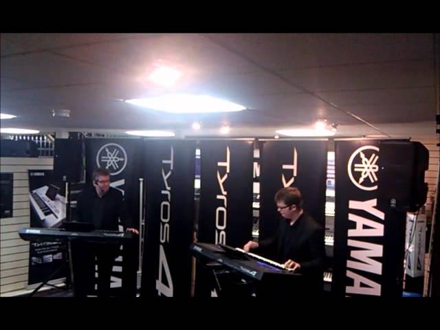 Yamaha Tyros 4 day at AC Hamilton with Richard Bower and Ian House