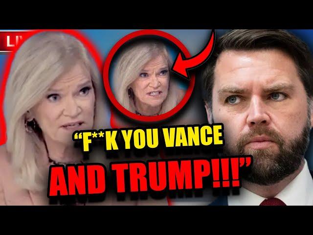 Martha Raddatz 'ABC' Host LOSES IT SCREAMING After She Repeatedly INSULTS JD Vance On Live TV