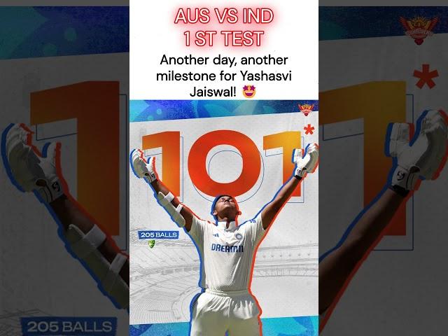 A  to remember. ​#AUSvIND #BGT24 #ipl #cricketmerijaan #indiancricket || Yashasvi Jaiswal