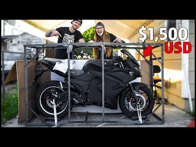 I bought an ELECTRIC SPORTBIKE from CHINA ($1,500 NEW)