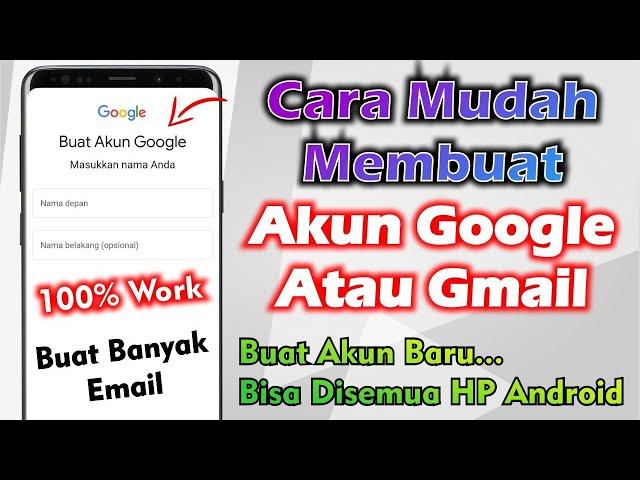 Cara Mudah Membuat Akun Google Baru